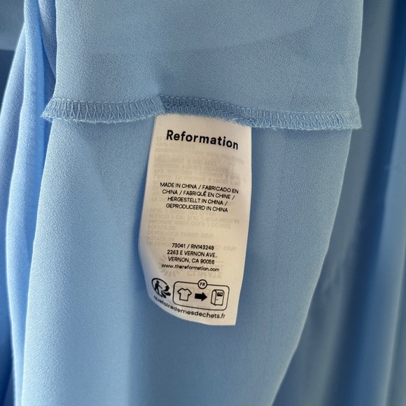 REFORMATION x Devon Lee Carlson Olivia Low Rise Skirt - Picture 8 of 9